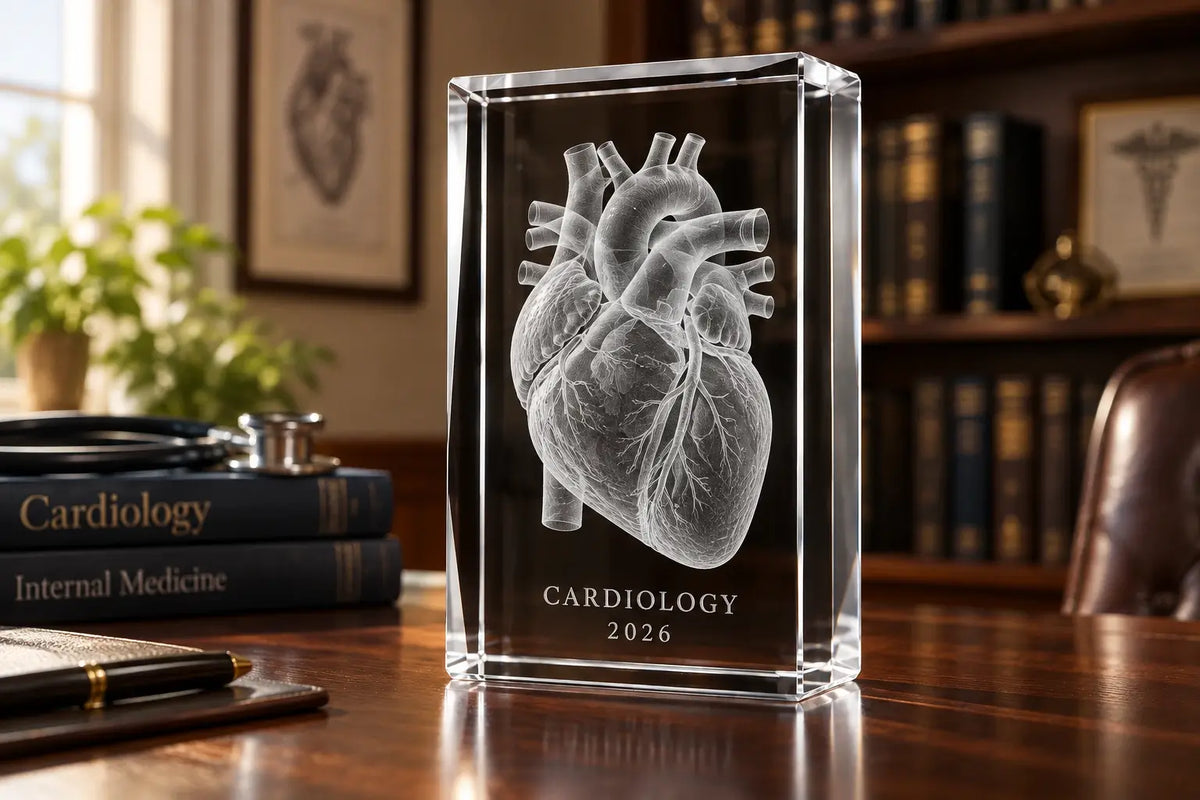 Custom 3D Model Crystal Awards