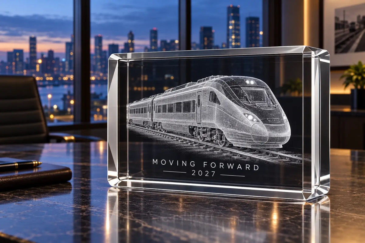 Custom 3D Model Crystal Awards