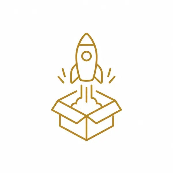 3D model crystal award icon for product launch, product showcase and launch celebration