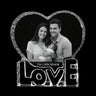 Custom Love Heart Crystal Photo Gifts
