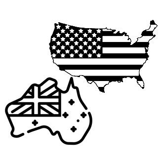 Made locally in Australia & United States