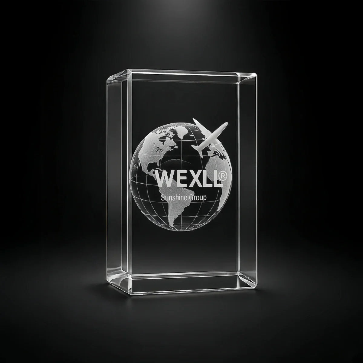 crystal awards & Trophies Cube shape