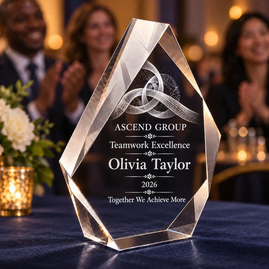 Personalised Iceberg Crystal Employee Award