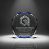 Custom Octagon Crystal Trophy
