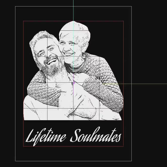 3D model preview - crystal Heart Photo gift