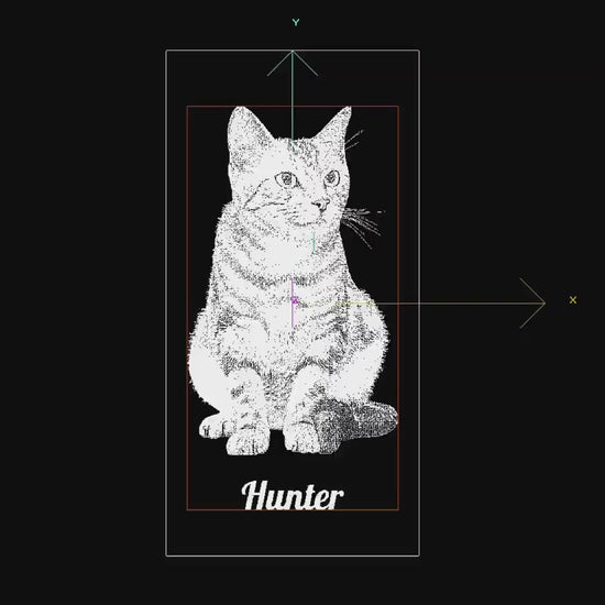 crystal candlestick photo gift - 3D model preview