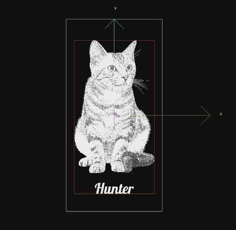 crystal candlestick photo gift - 3D model preview